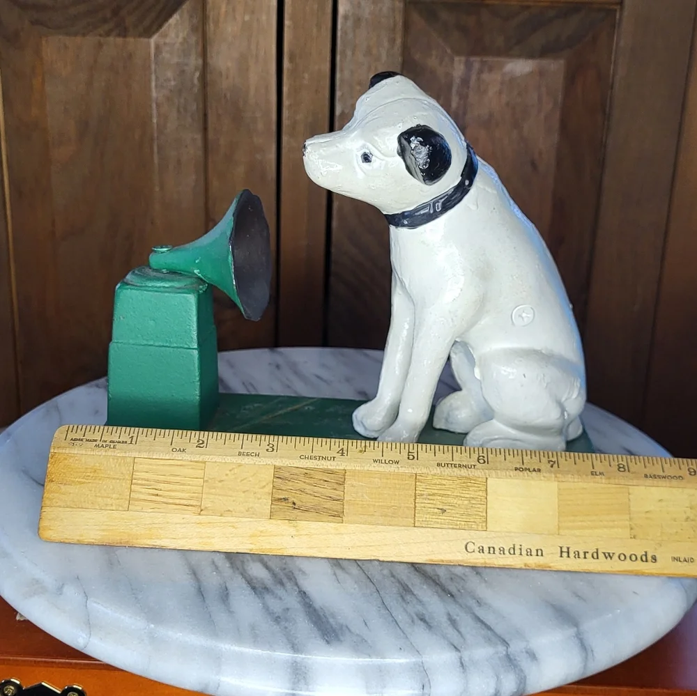 Vintage Dog Figurine with Phonograph - Picture 8 of 14